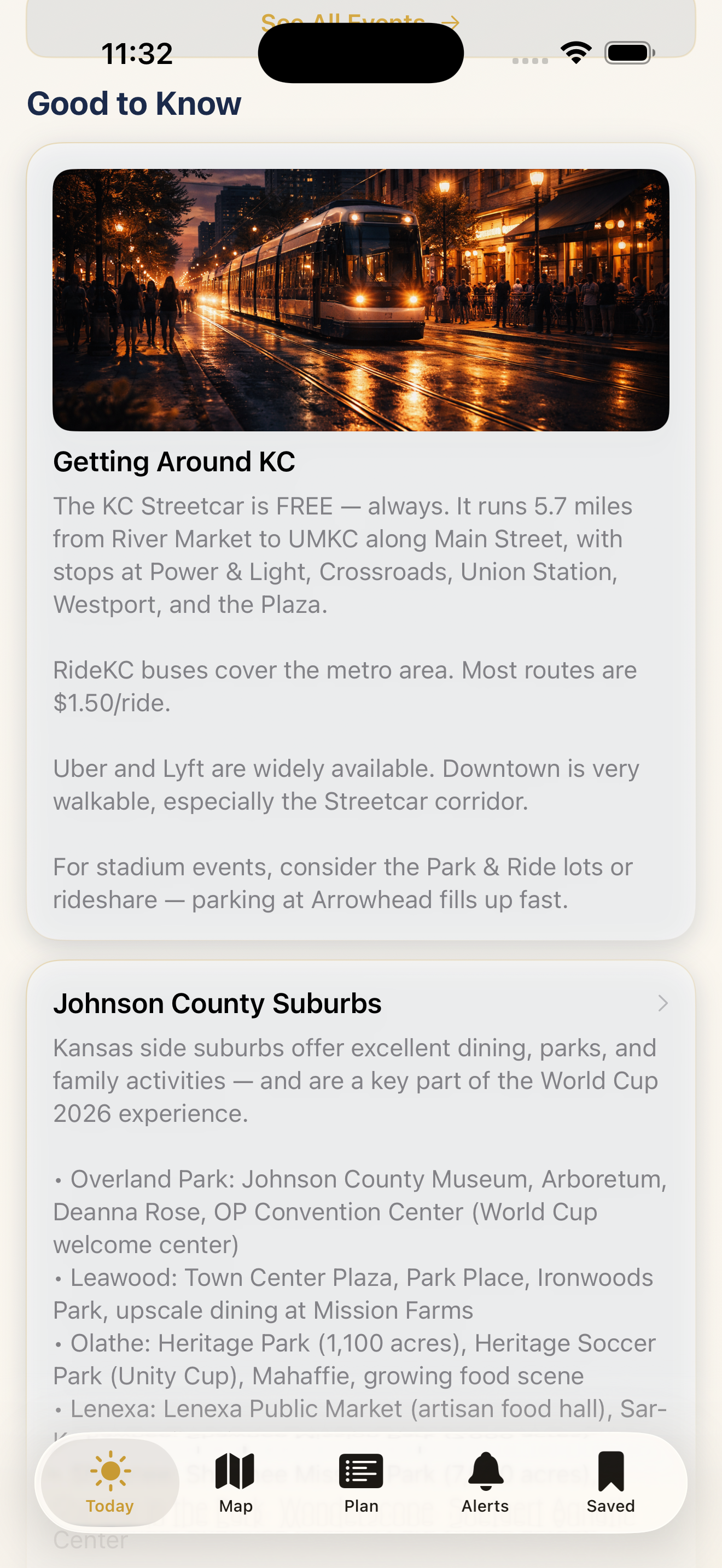 GoKC iPhone screenshot — iphone-guide.png