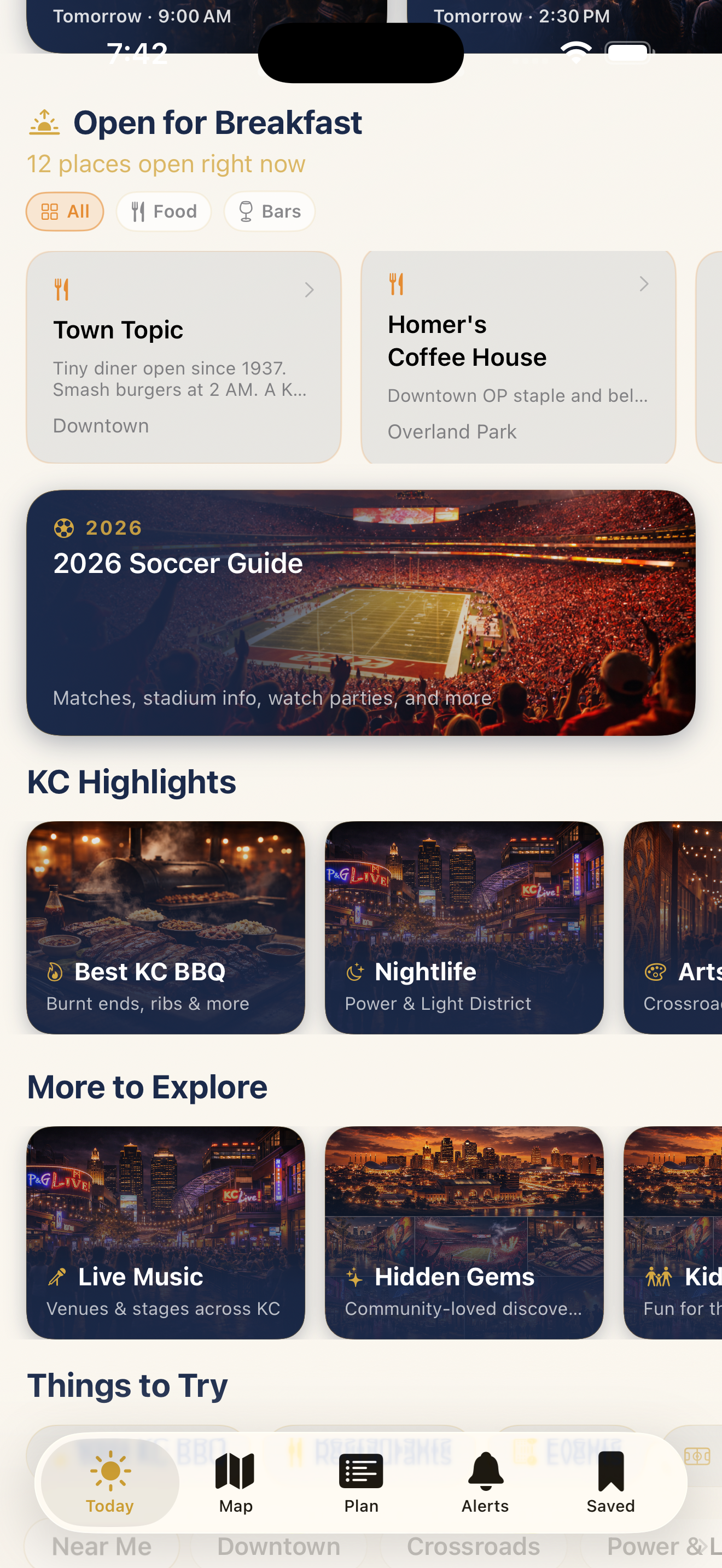 GoKC screenshot — opennow